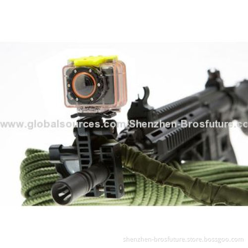 Action camera, FHD 1080p@30fps, 60M waterproof, FOV170, remote control by Wi-Fi App and 2.4G watchNew